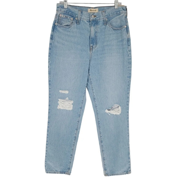 Madewell The Perfect Vintage Jean in Grandbay Wash: Ripped Edition - Picture 2 of 8